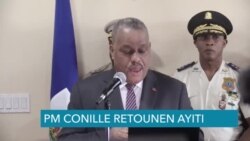 PM Conille Retounen An Ayiti