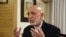 FILE - Former Afghan President Hamid Karzai speaks during an interview in Kabul, Afghanistan, Sept. 24, 2019. 
