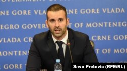 ARHIVA - Bivši crnogorski ministar finansija Milojko Spajić (Savo Prelević, RFE/RL)