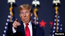 อดีตประธานาธิบดีสหรัฐฯ โดนัลด์ ทรัมป์