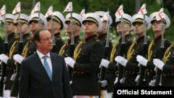 საფრანგეთის პრეზიდენტი თბილისში