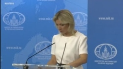 Zakharova on murdered journalist 8-3