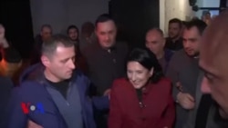 ზურაბიშვილი ათონელზე, ოპოზიცია ქუჩაში