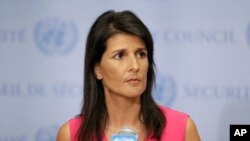 Sakatariyar Harkokin Wajen Amurka Nikki Haley 