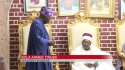 Le président nigérian Bola Ahmed Tinubu au chevet des déplacés des inondations à Maiduguri