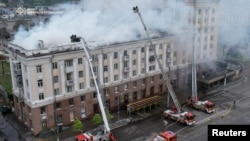 რუსული თავდასხმის შედეგი დნიპროში, 20 აპრილი, 2024