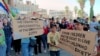 Syria's Assad's Party Headquarters Shut by Protests