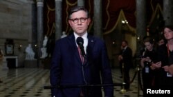 مایک جانسون، رئیس مجلس نمایندگان ابالات متحده. 