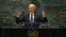 US President Joe Biden speaks during the 79th Session of the United Nations General Assembly at the United Nations headquarters in New York City on September 24, 2024. (Photo by TIMOTHY A. CLARY / AFP)