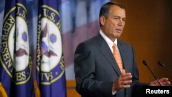 Ketua DPR AS John Boehner mendesak pemerintahan Obama merilis email-email terkait insiden Benghazi untuk dikaji lebih lanjut (foto; dok). 
