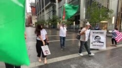 Turkmanistonliklar Nyu-Yorkda namoyishga chiqdi