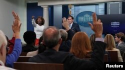 ห้องเเถลงข่าวที่ทำเนียบขาว