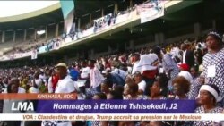 Hommages à Etienne Tshisekedi au stade des martyrs