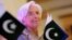 آئی ایم ایف کی کرسٹین لگارڈ اسلام آباد میں ابھرتی ہوئی مارکیٹوں سے متعلق کانفرنس میں تقریر کر رہی ہیں۔ 24 اکتوبر 2016