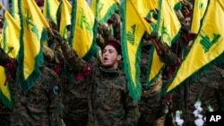 عکس آرشیف، جنگویان گروه حزب‌الله لبنان