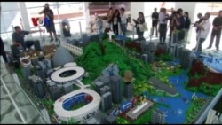 Miniatur Kota Rio di Olimpiade dari Lego