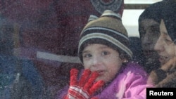 第一批人员撤离叙利亚反政府力量控制区（2016年12月15日）