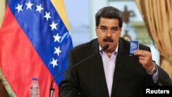 រូបឯកសារ៖ លោកប្រធានាធិបតី​ Nicolas Maduro នៃ​ប្រទេស​វេណេស៊ុយអេឡា​