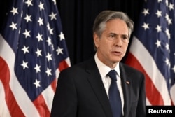 US Secretary of State Antony Blinken visiting Helsinki