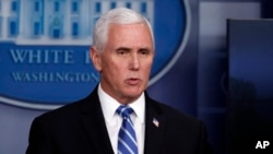 Virus Outbreak Trump