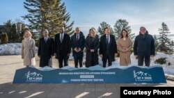 Britaniya, Kanada, Fransiya, Germaniya, Italiya, Yaponiya va AQSh bosh diplomatlari, Kvebek, 14-mart, 2025
