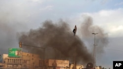 تصویر آرشیوی از اعتراضات عراق