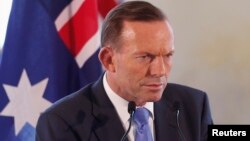 PM Australia Tony Abbott menjanjikan bantuan $165 juta untuk mengatasi perubahan iklim (foto: dok).
