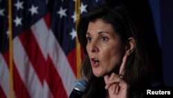 نیکی هیلی، نامزد شصتمین انتخابات ریاست جمهموری ایالات متحده.