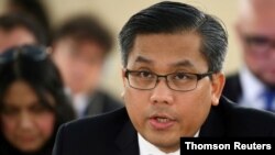 초 모 툰 유엔주재 미얀마 대사.