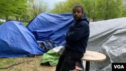 Vashington shahrida 2020-yilda boshpanasiz qolgan Maykl Doss