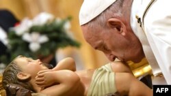 Le pape François le 24 décembre 2019