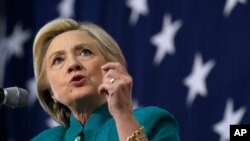 Hillary Clinton habla sobre asesinato de dos reporteros de televisión en Roanoke, Virginia