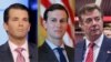 Trump Jr., Kushner, Manafort to Testify Next Week