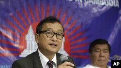 លោក​សម រង្ស៊ី​ប្រធា​ន​គណបក្ស​សង្គ្រោះ​ជាតិ​