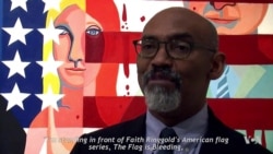 Artist Ringgold's 'Allegory' of America at Paris Exhibit