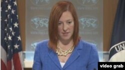 Jurubicara Departemen Luar Negeri Amerika Jen Psaki mengimbau pembebasan Presiden terguling Mesir, Mohamed Morsi (foto: dok). 