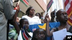 South Sudanese nationals of all ages came to Washington to celebrate their new country.