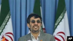 Iranian President Mahmoud Ahmadinejad (file photo)