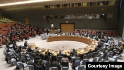 Le Conseil de sécurité des Nations unies, NewYork, 11 juillet 2017.