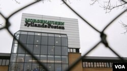 Kantor surat kabar Denmark Jyllаnds-Posten yang menjadi target rencana serangan teroris.