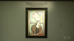 ภาพวาดปิคาสโซ่ "โกลเด้น มิวส์" ถูกนำมาแสดงที่ฮ่องกง