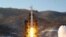 North Korean rocket launch Dec. 12, 2012 (North Korean news agency photo)