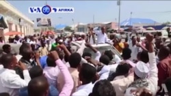 VOA60 AFIRKA: A Somaliya Mutane Fiye Da 600 Ne Suka Yi Zanga-zanga
