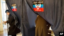 Ukraina sharqida saylovlar