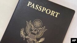 Un passeport américain, le 25 mai 2021.