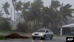 Tropska oluja Lora zahvatila je mesto Gvajama u Portoriku.