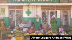 Marché Bangui à Bissau. avril 2014