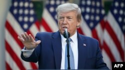 صدر ڈونلڈ ٹرمپ نے کہا ہے کہ کرونا وائرس کو چین میں روکا جا سکتا تھا جہاں سے اس کا آغاز ہوا تھا مگر ایسا نہیں کیا گیا۔ (فائل فوٹو)