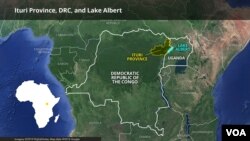 Ituri Province, DRC, and Lake Albert