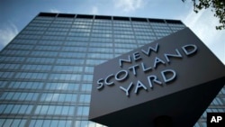 Siège de Scotland Yard, Londres, 30 octobre 2012